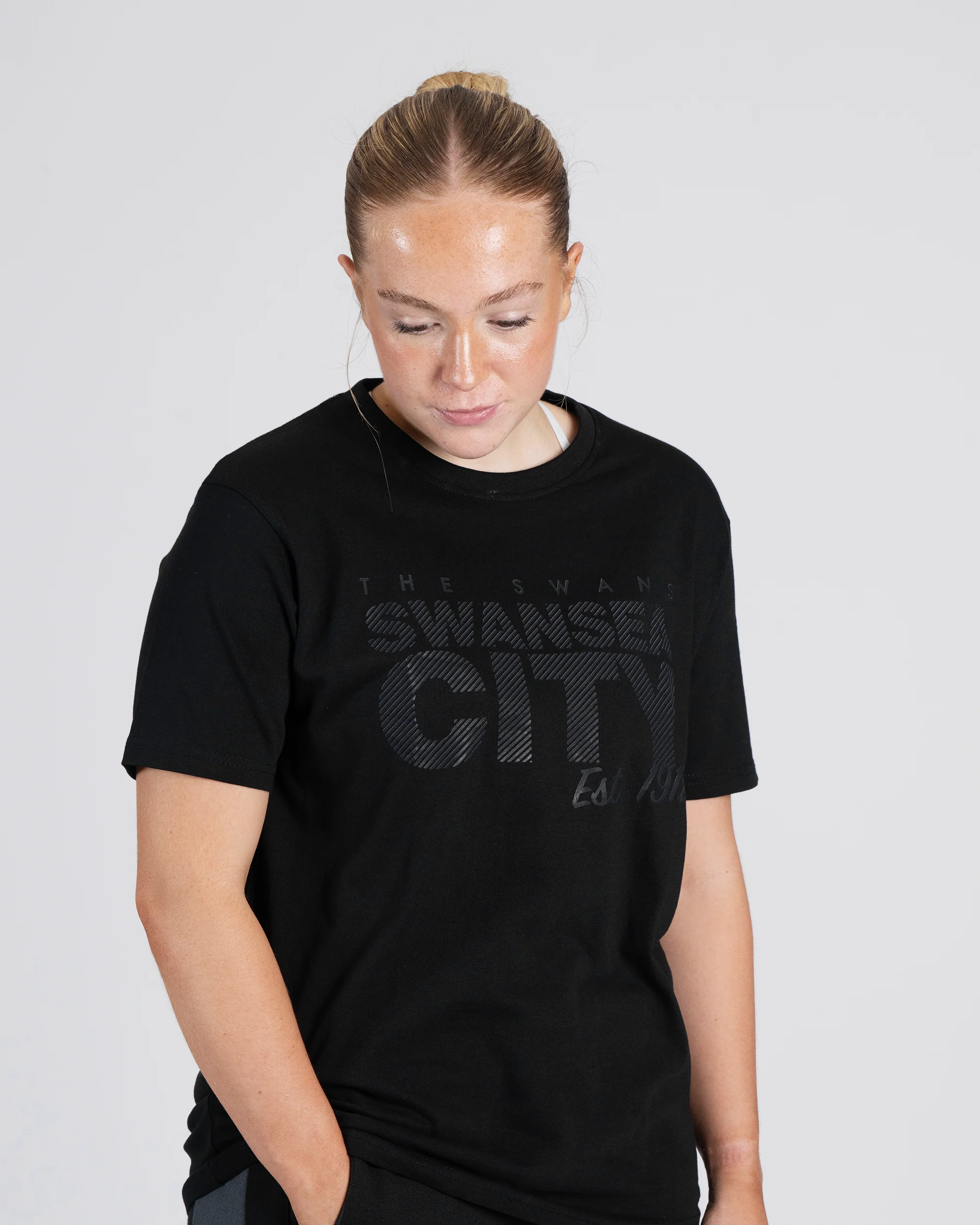 Adult Blackout T-Shirt - Black - Image 4