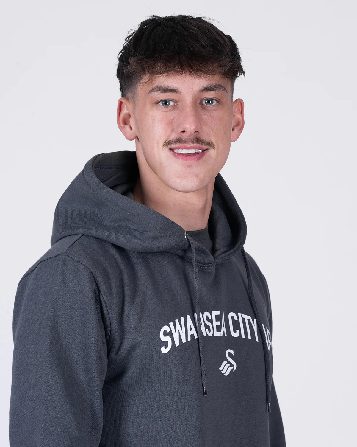 Adult Curve Hoodie - Charcoal - Image 4