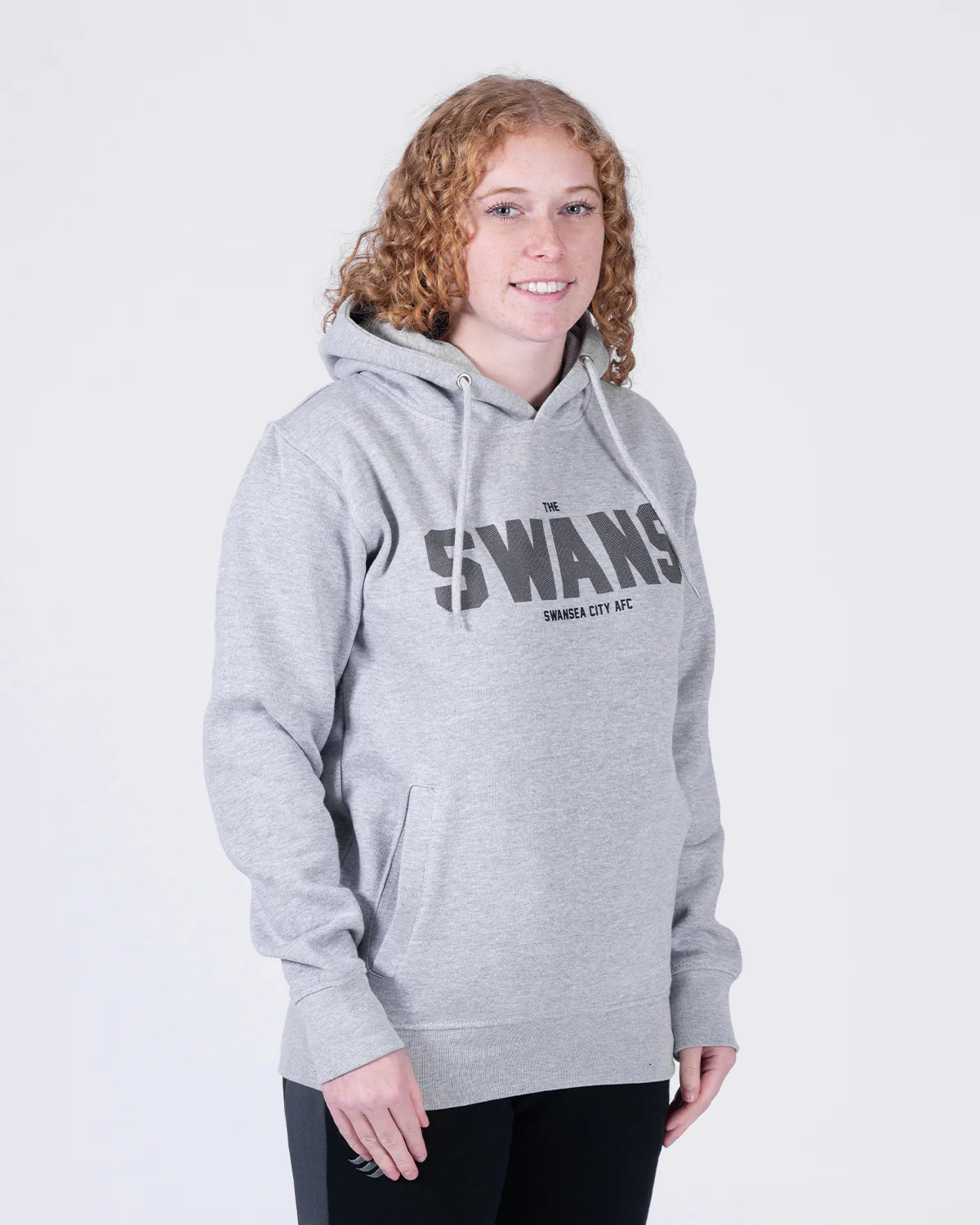 Adult Seaton Hoodie - Marl Grey - Image 4