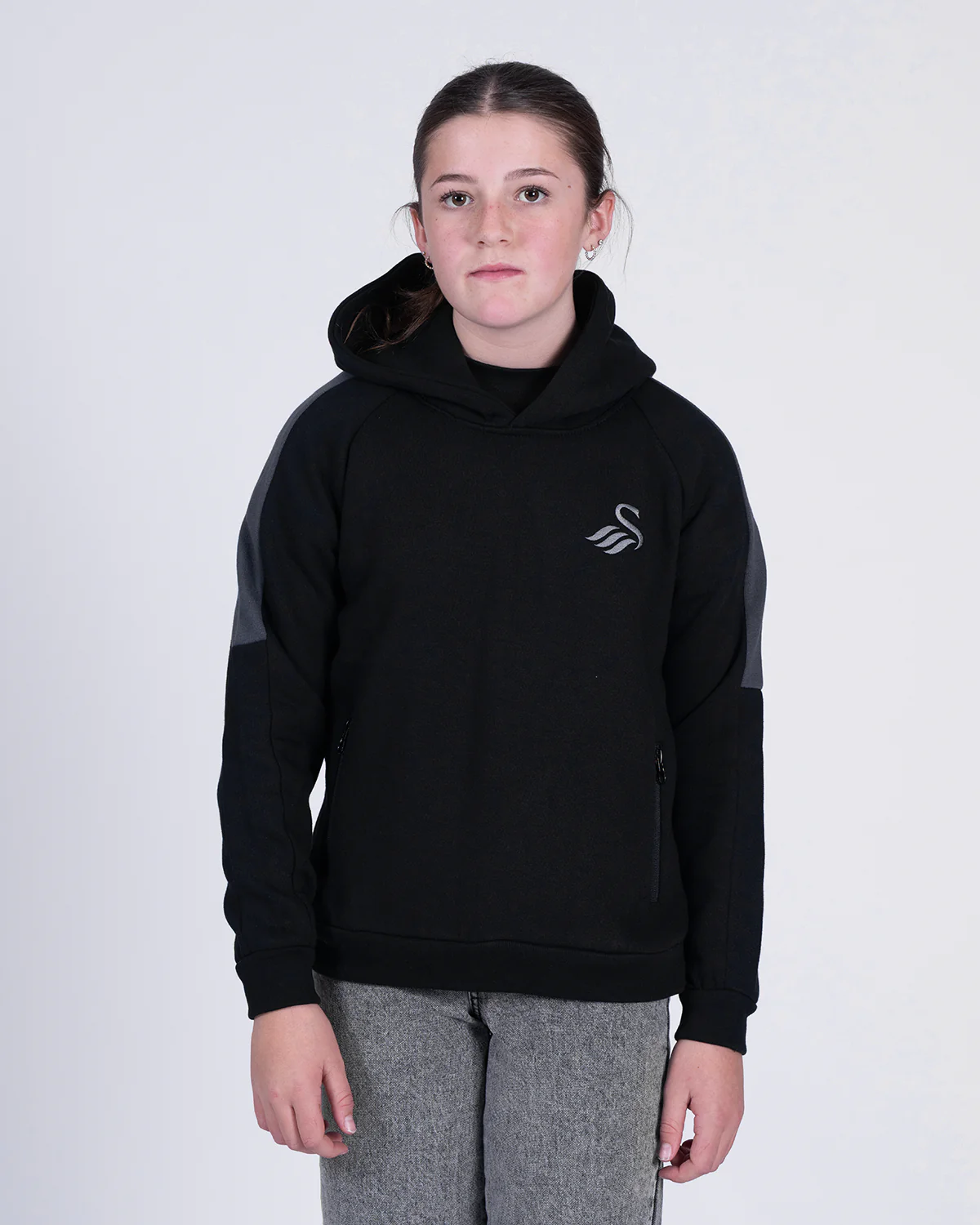 Junior Progress Hoodie - Black - Image 2