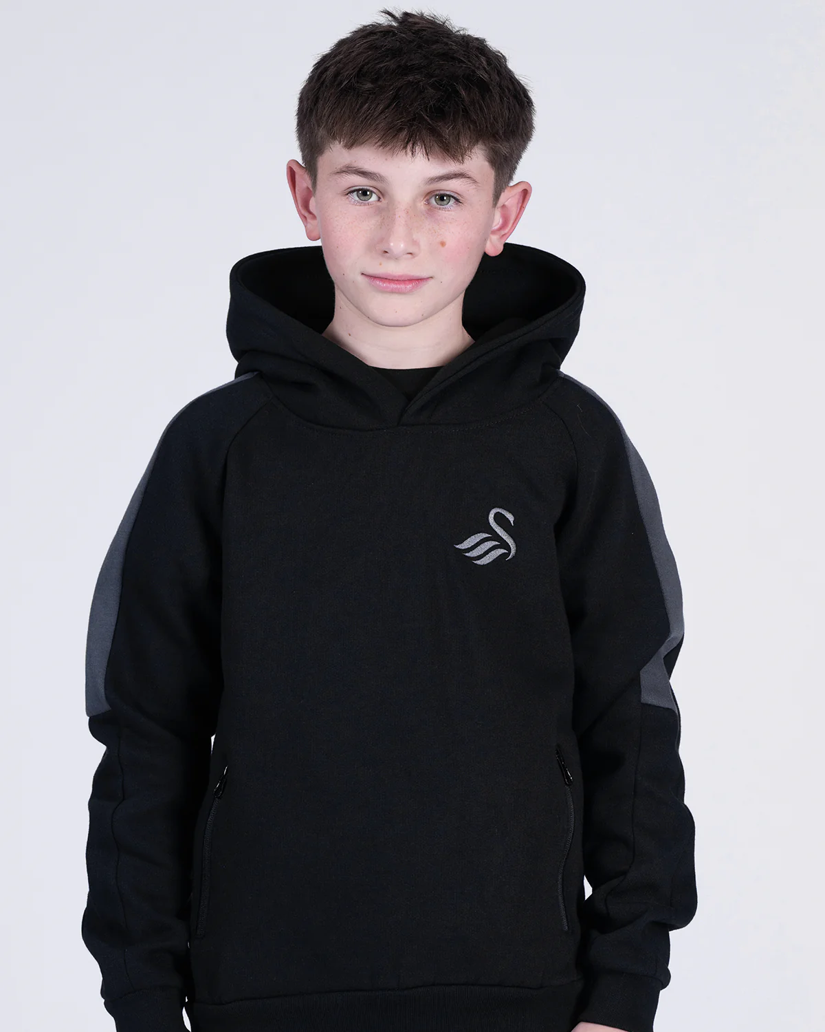 Junior Progress Hoodie - Black - Image 3