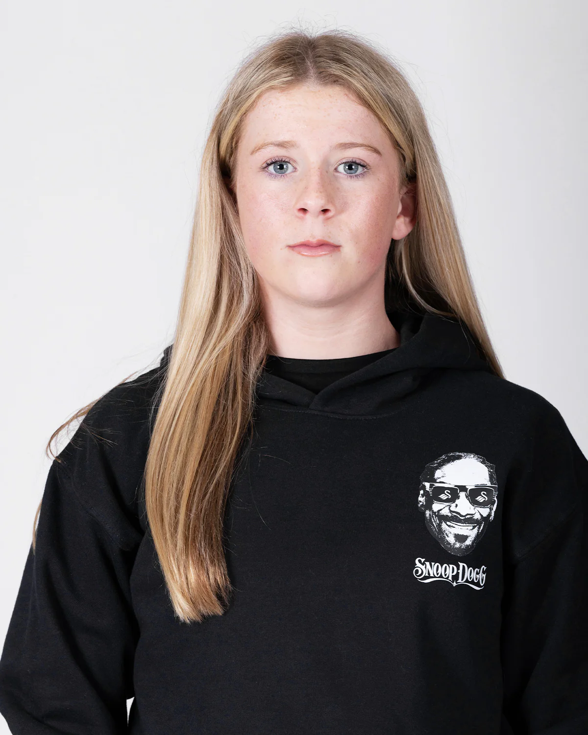 Junior Snoop Dogg x Swans Shades Hoodie - Black - Image 3