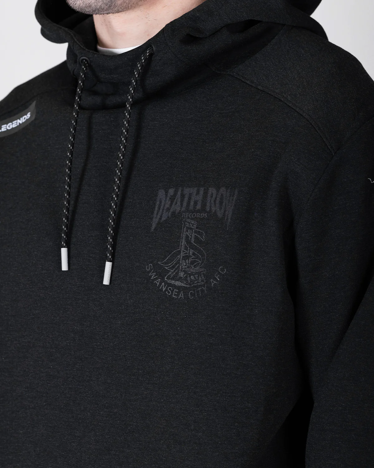 Legends x Death Row Blackout Tech Hoodie - Image 3