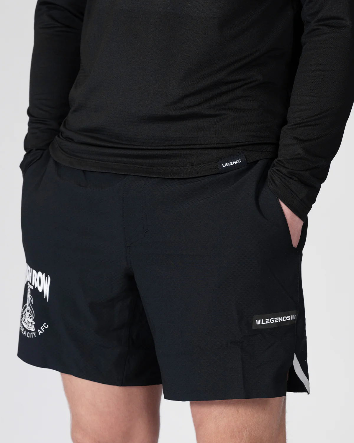 Legends x Death Row Shorts - Black - Image 2