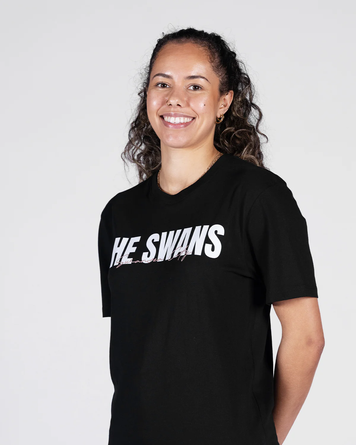 Adult The Swans T-Shirt - Black - Image 3